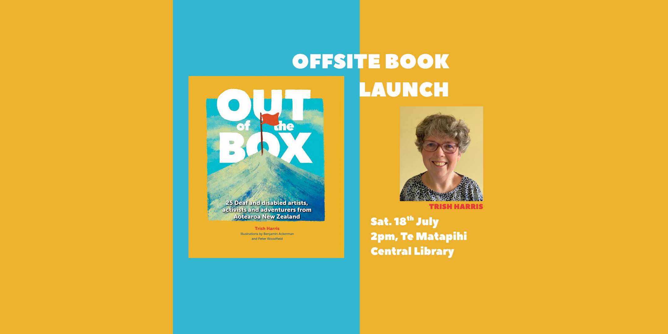 OFFSITE Book Launch: Out of the Box by Trish Harris