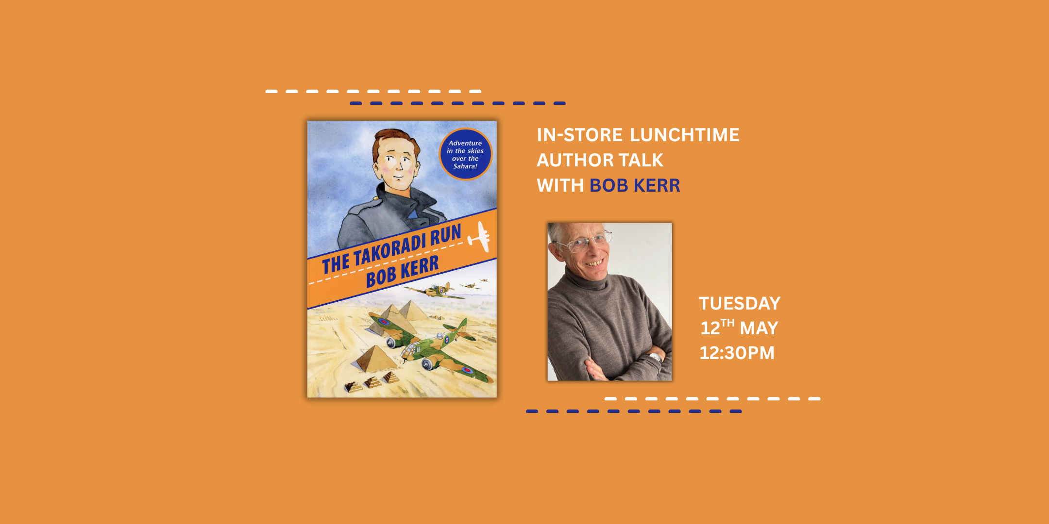 Lunchtime Author Talk: Bob Kerr
