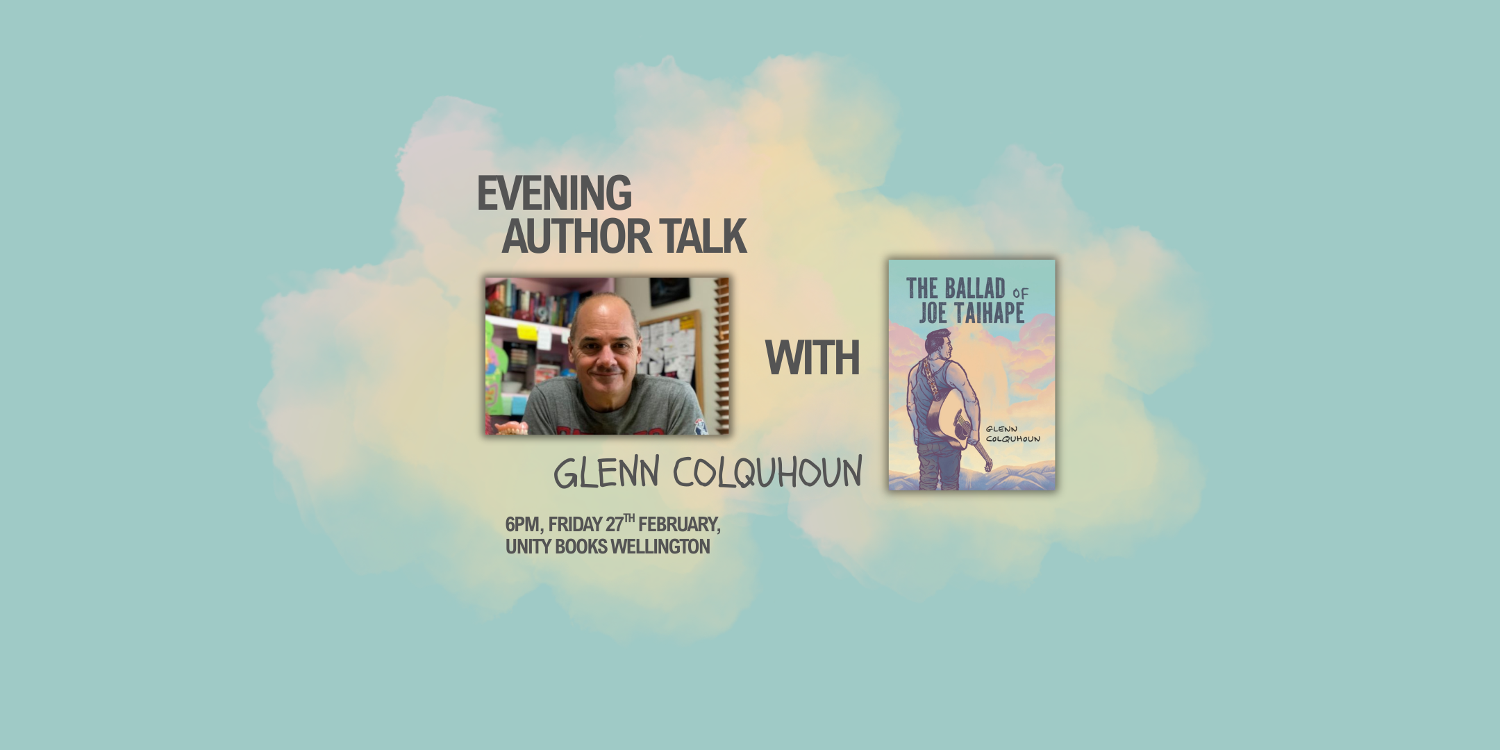Evening Author Talk: Glenn Colquhoun 
