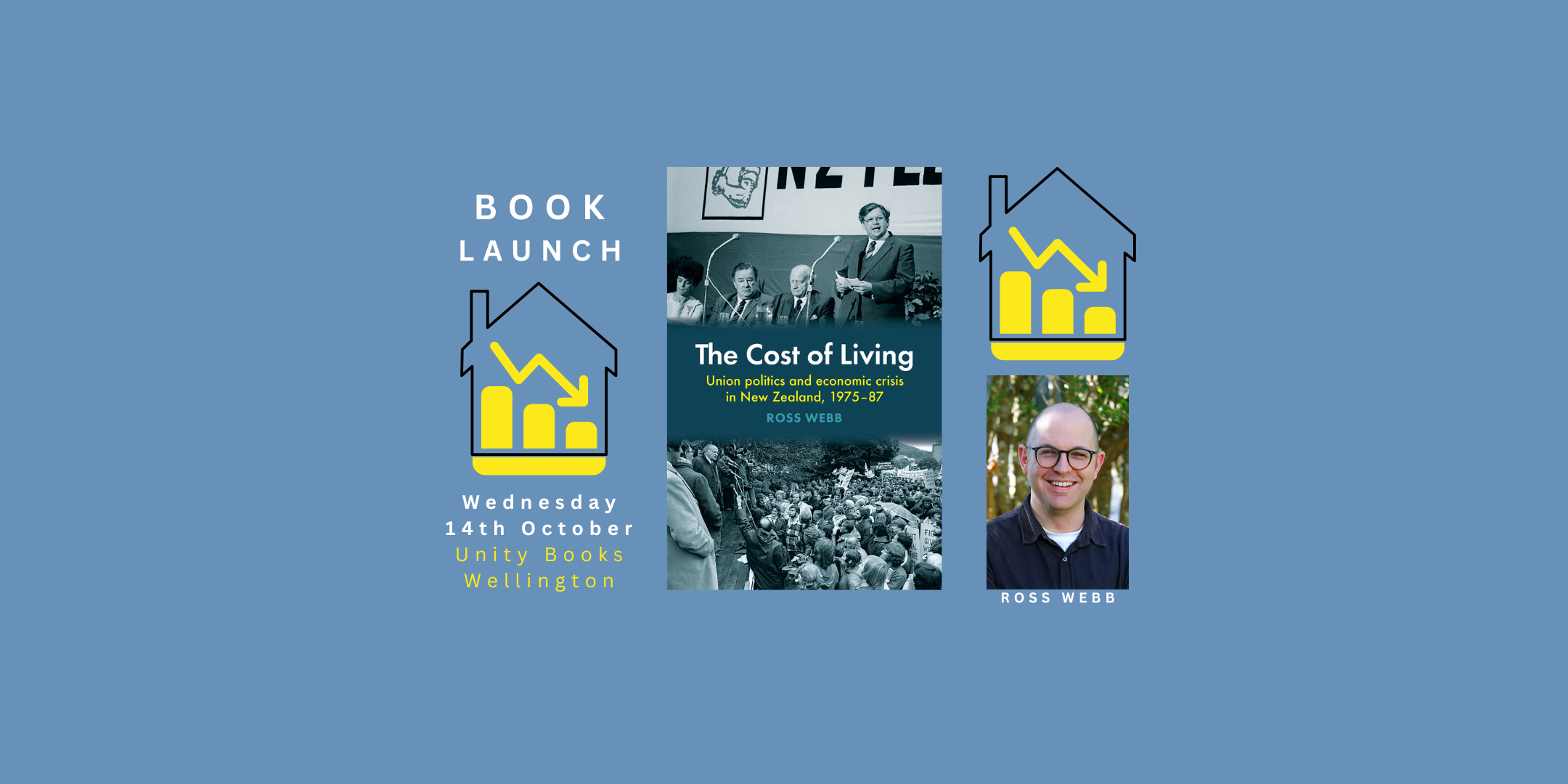 Book Launch: The Cost of Living by Ross Webb