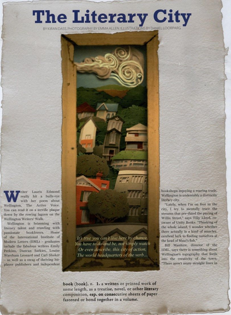 “The Literary City”, Fishhead magazine, August/September 2010