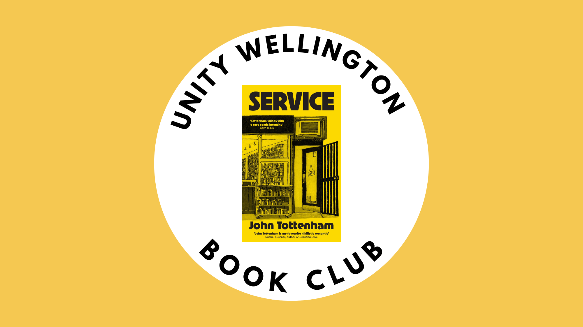 Wellington Book Club: Service by John Tottenham