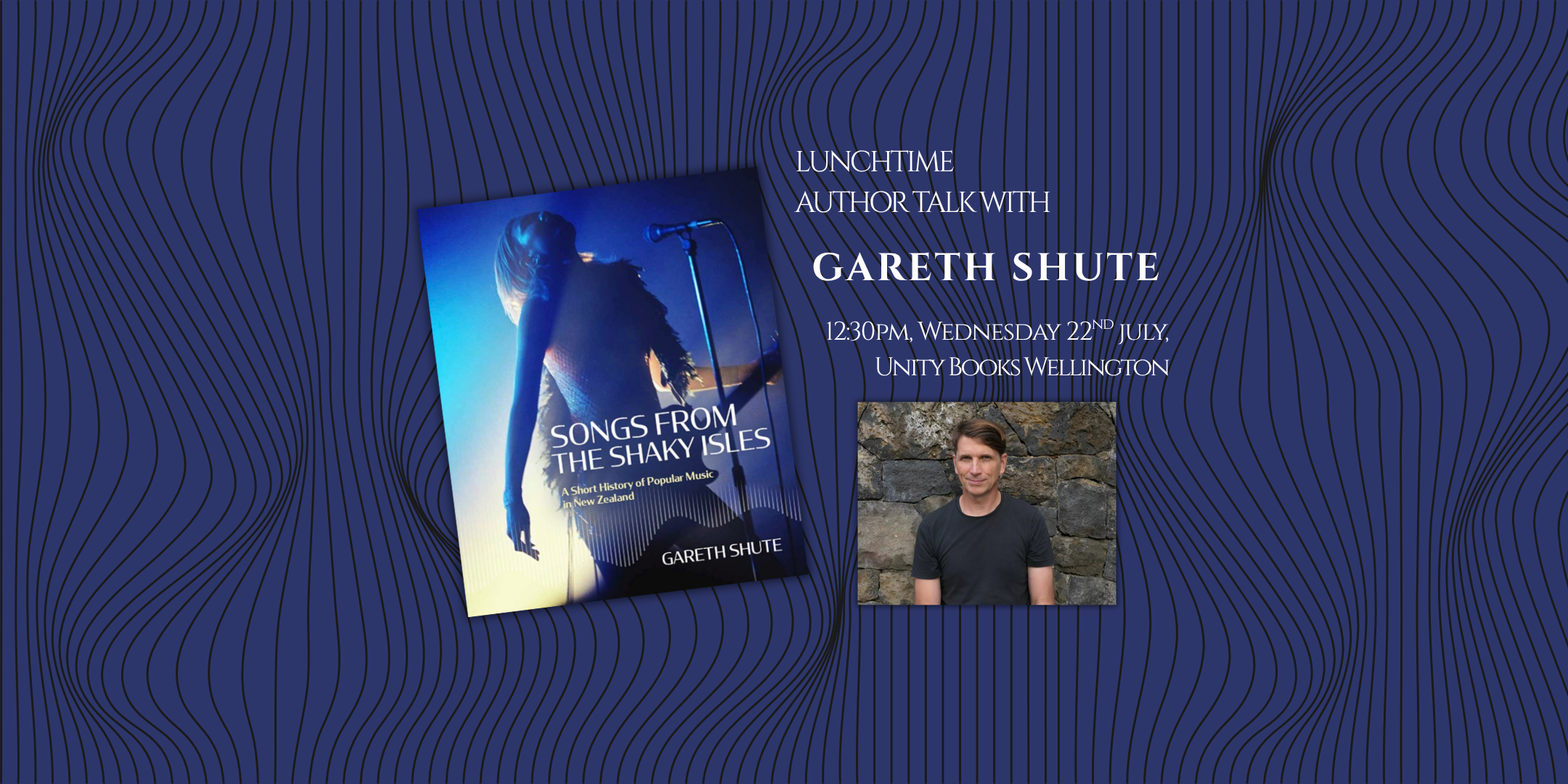 Lunchtime Author Talk: Gareth Shute