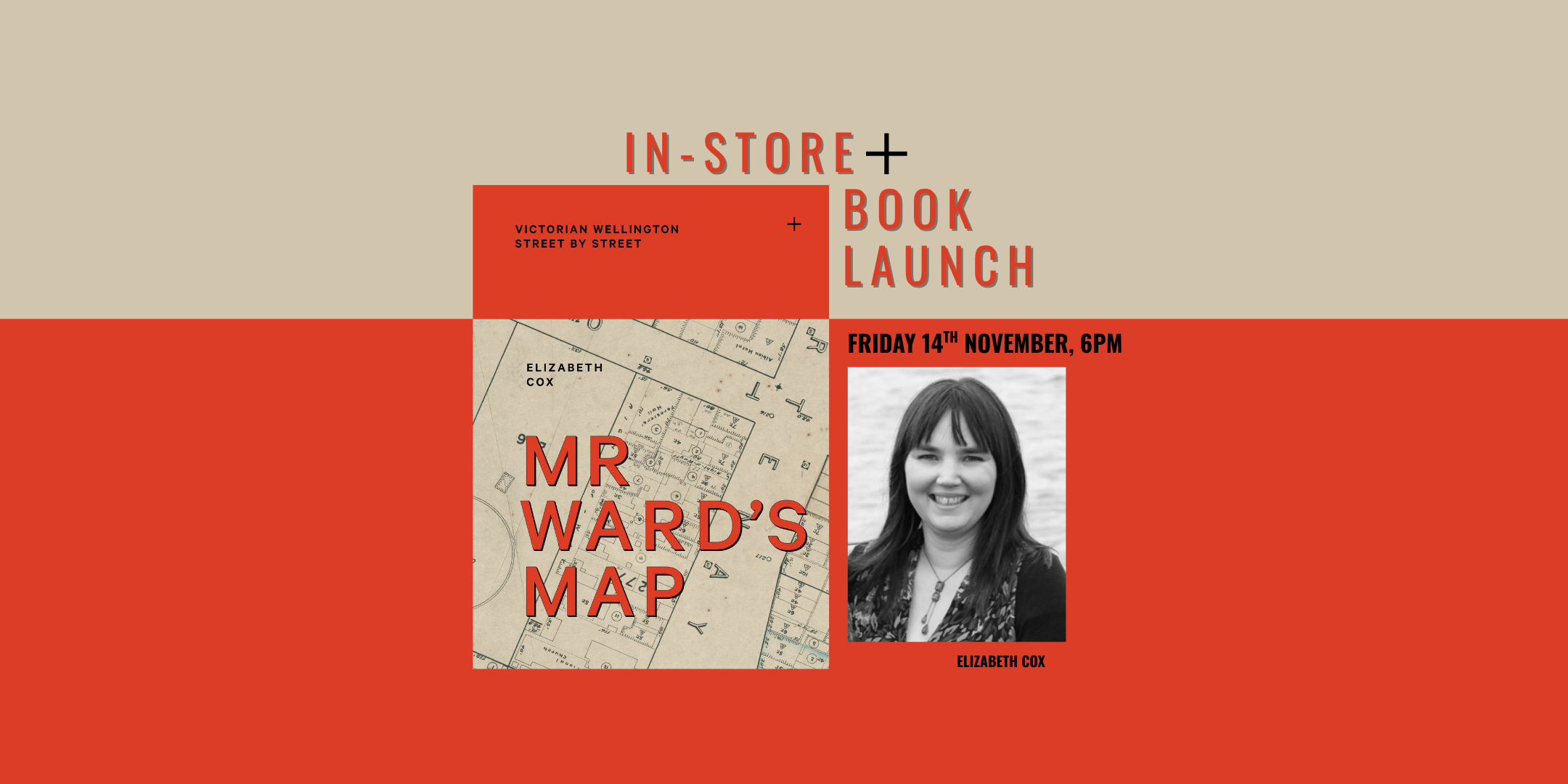 Book Launch: Mr Ward's Maps by Elizabeth Cox 