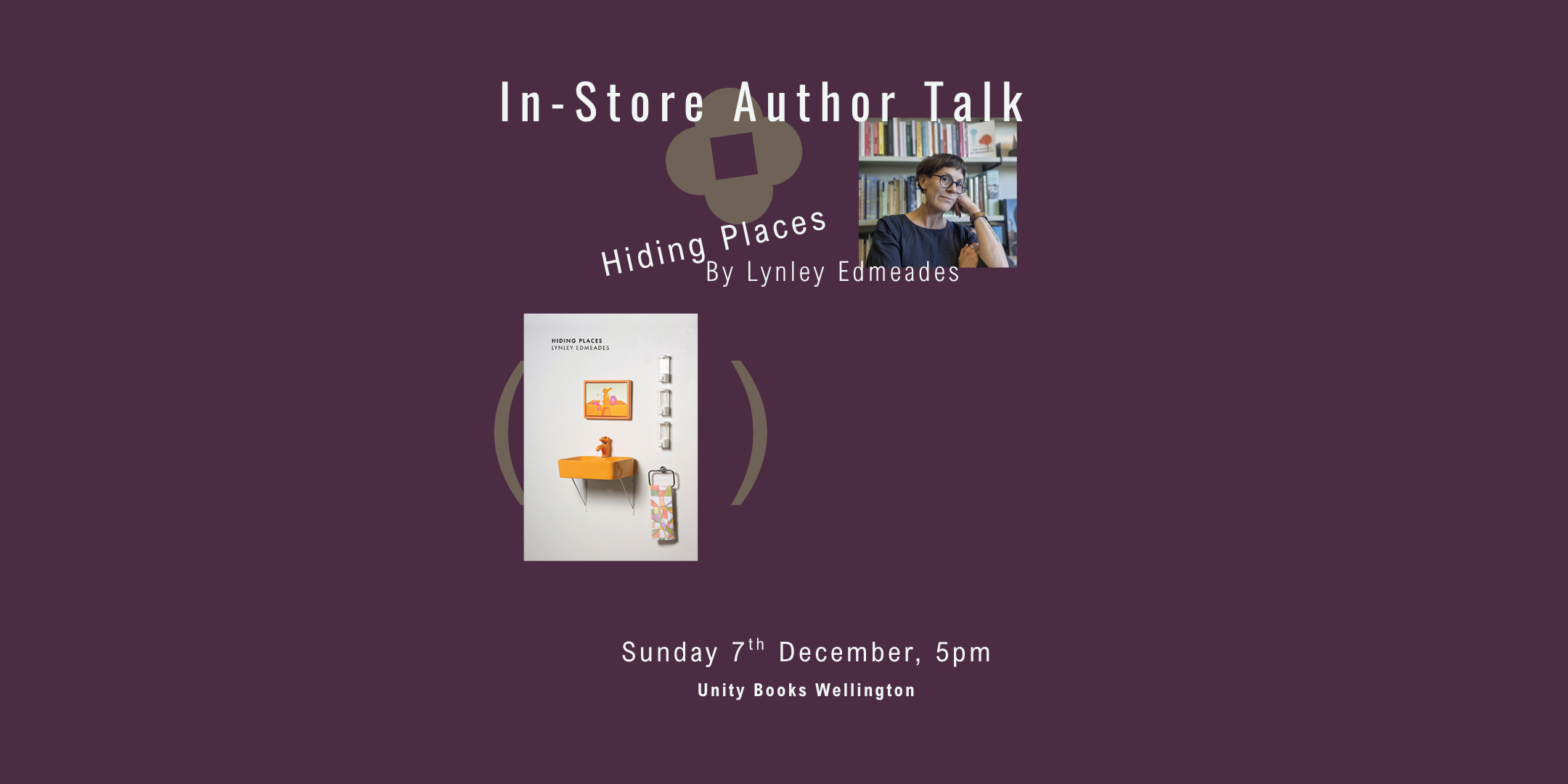 Author Talk: Hiding Places by Lynley Edmeades