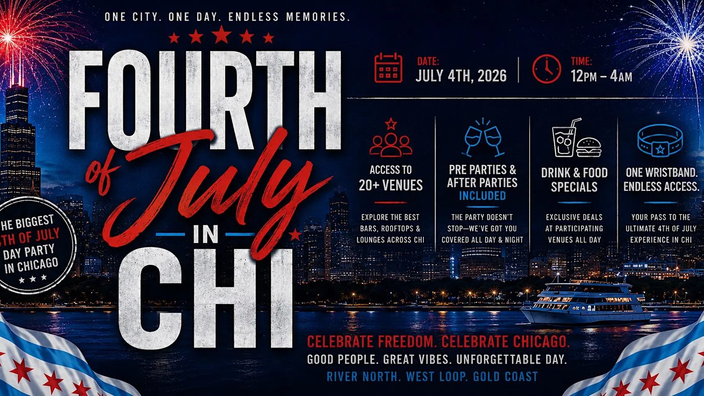 4th of July in Chi Bar Crawl banner image