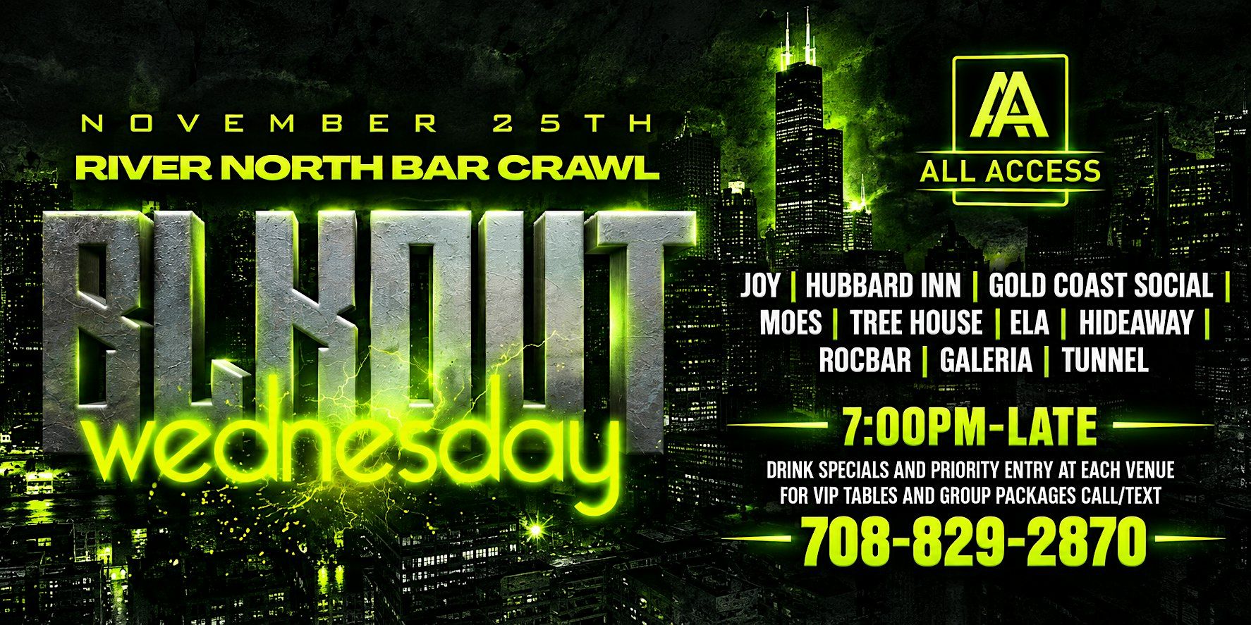 River North Blackout Wednesday