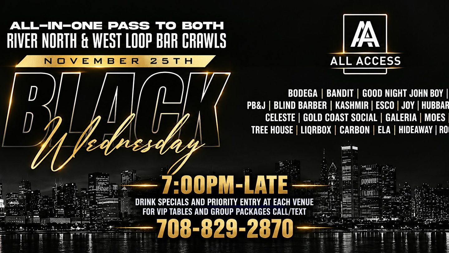 Blackout Wednesday Citywide All Access Party Pass