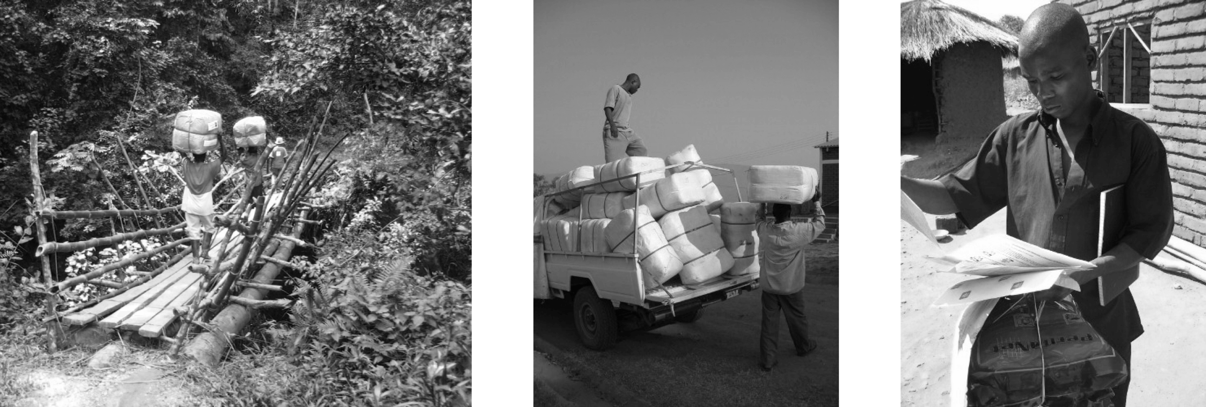 Distribusjon av myggnett i (DR) Kongo og Malawi