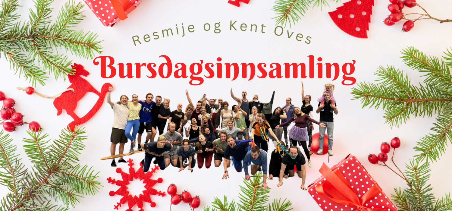 Resmije og Kent Oves bursdagsinnsamling