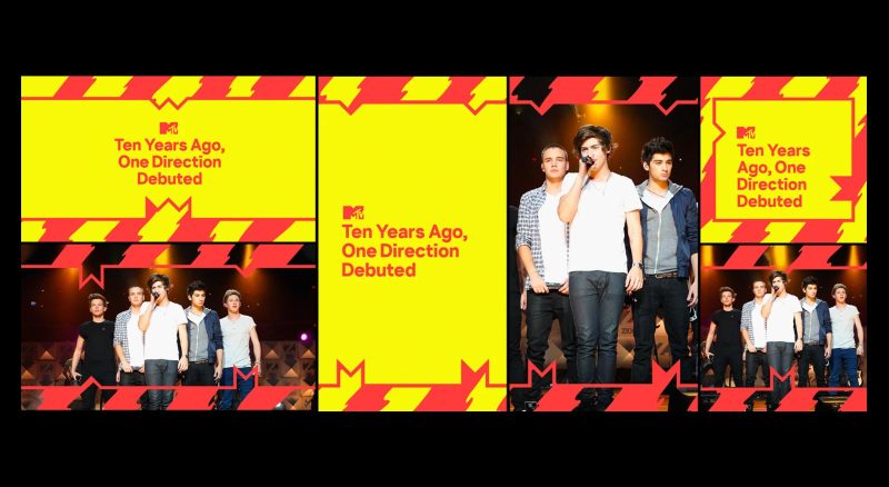 MTV Anniversary Digital Screens
