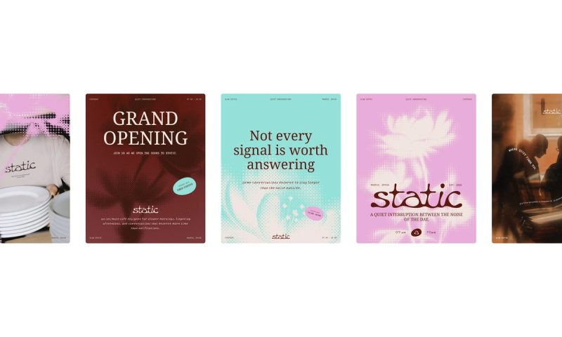 Poster row