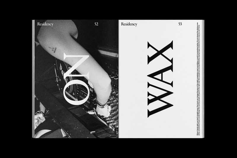 Magazine spread: On Wax