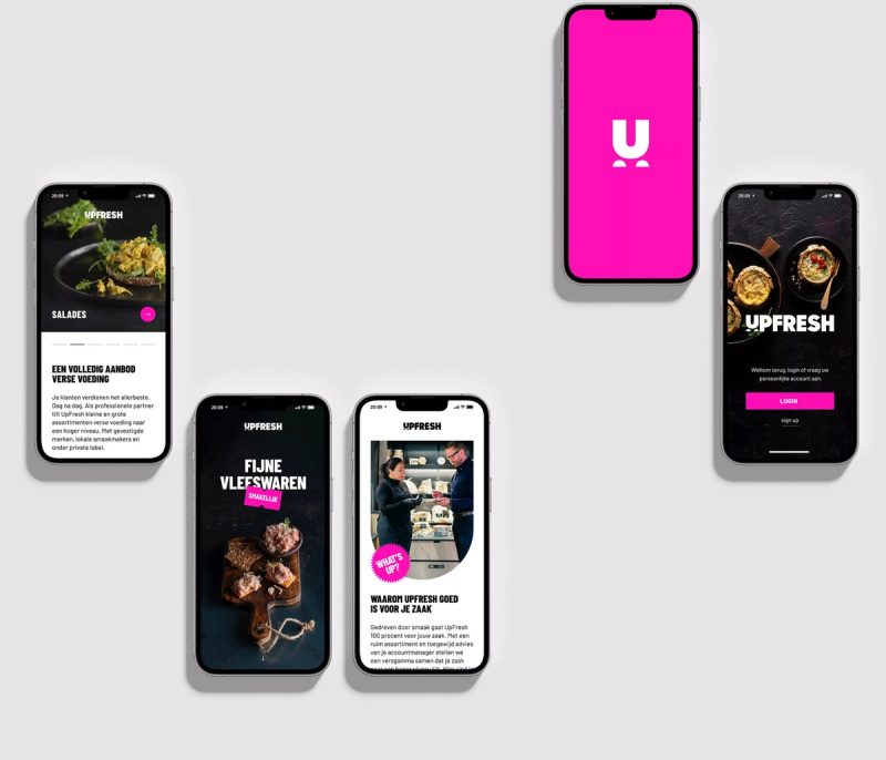 Mobile App Screens