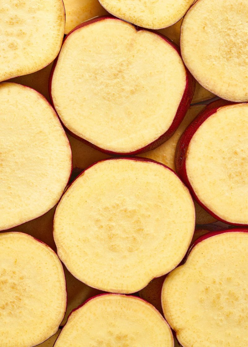 Sliced Potatoes