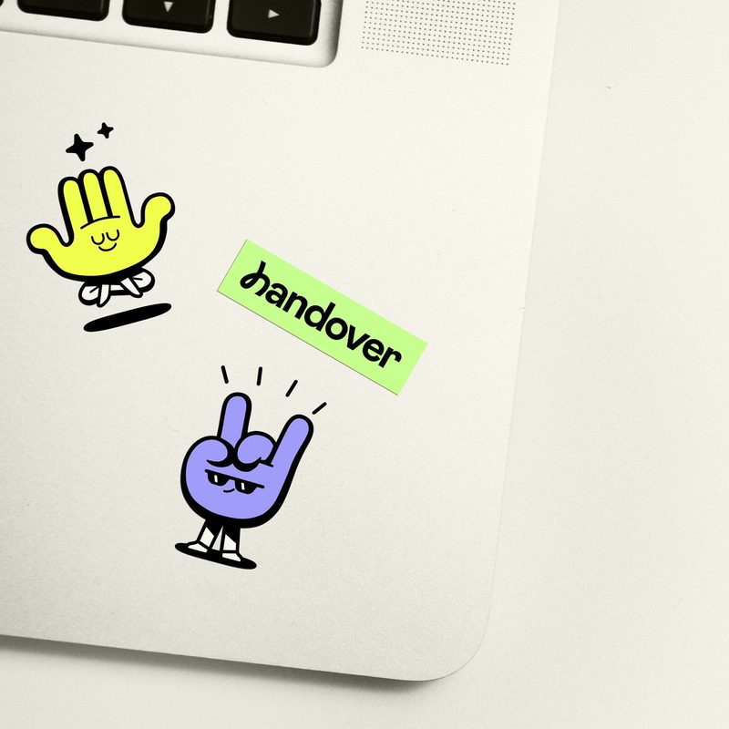 Laptop stickers