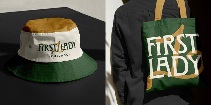 Bucket hat and tote