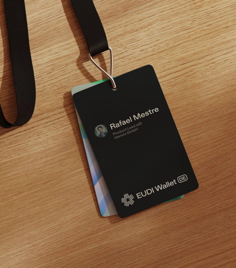 Event lanyard and badge