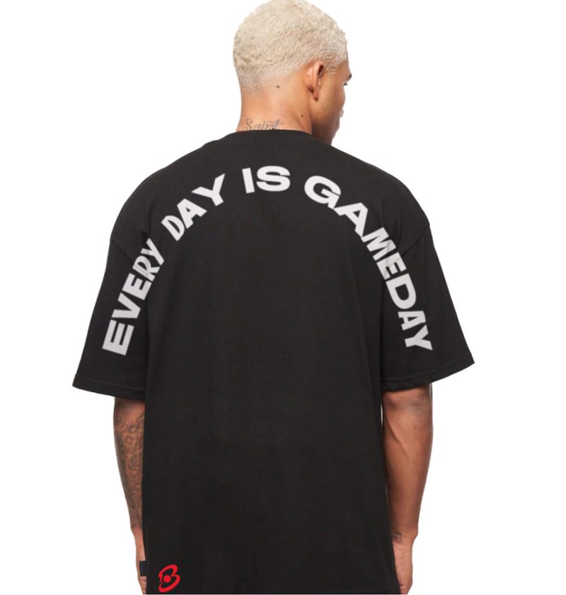 Black T-Shirt Back