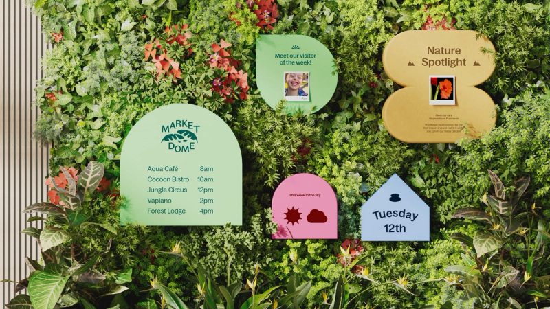 Living Wall Information Displays