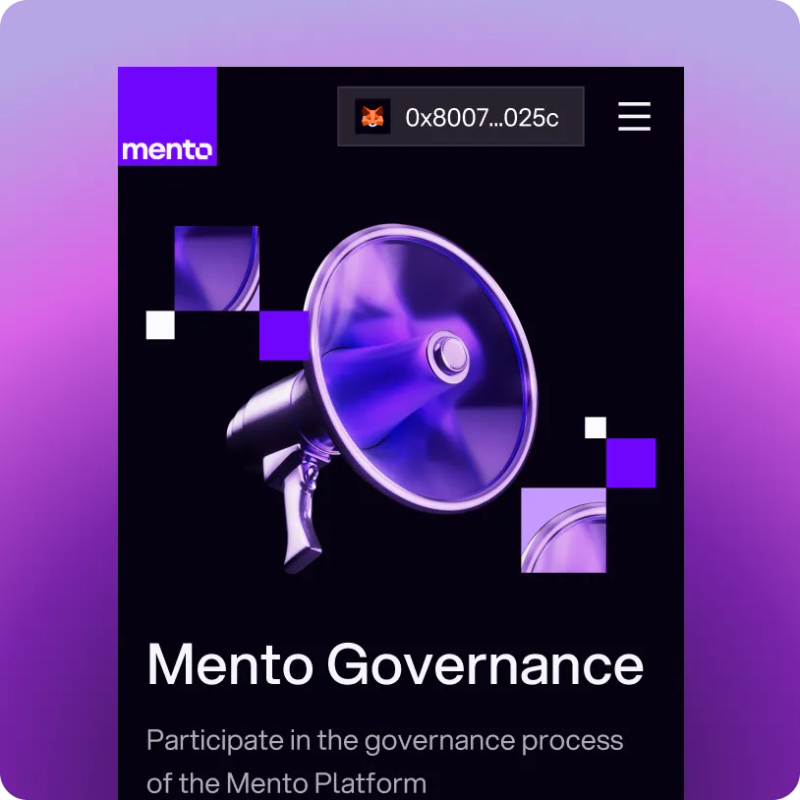 Governance on mobile