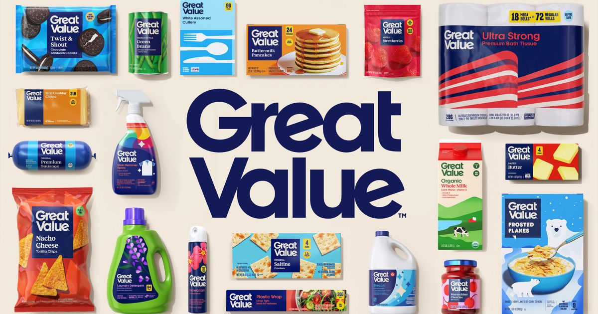 Great Value — Rebrand