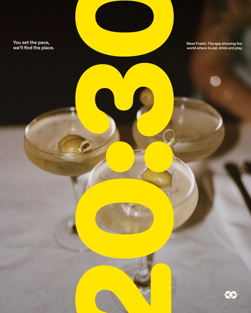 20:30 cocktail campaign poster