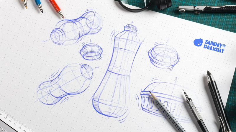 Bottle sketches