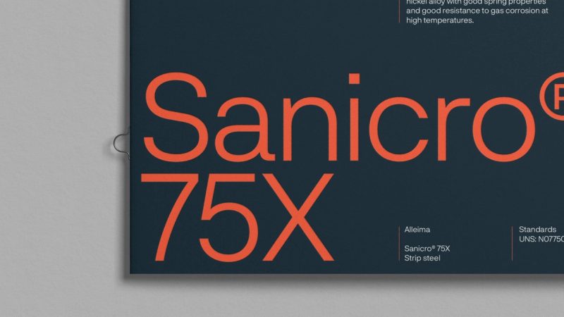 Sanicro 75X Product Sheet