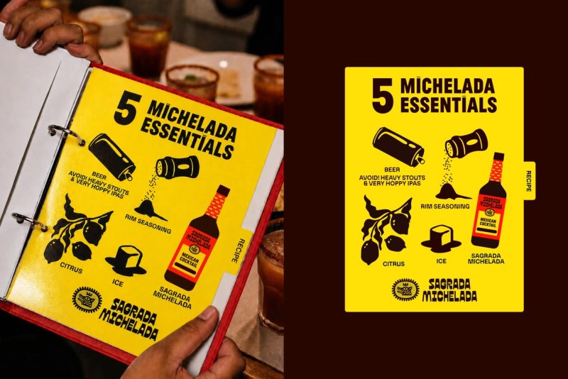 Michelada recipe menu