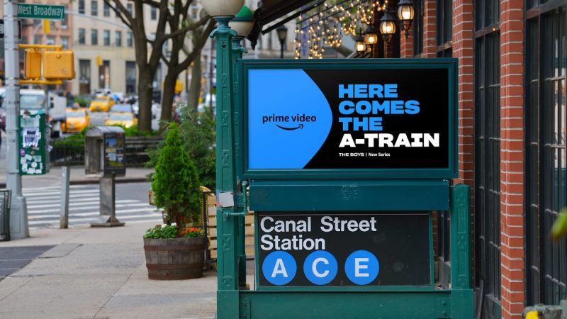 Canal Street Station Digital Screen Ad