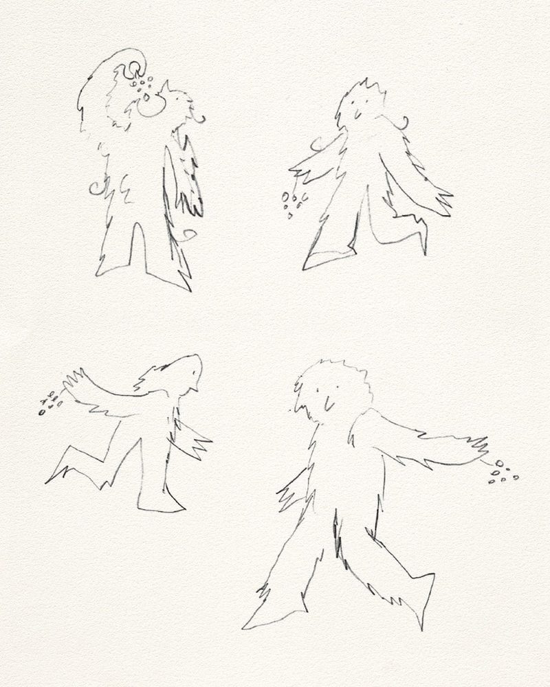 Early sketches