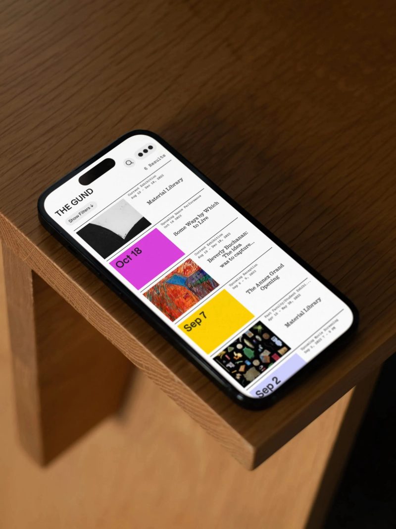 Mobile Event Calendar