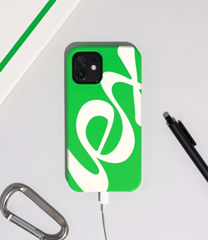 Phone Case with Abstract Logo
