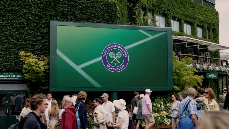 Centre Court LED mark