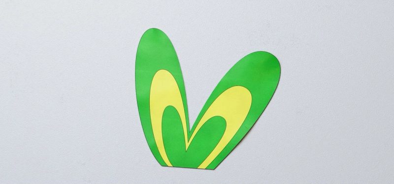 V-shaped Illustration