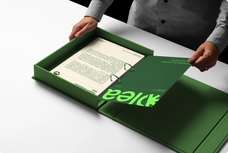 Presentation folder