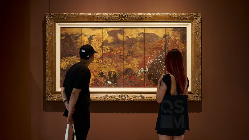 In the gallery
