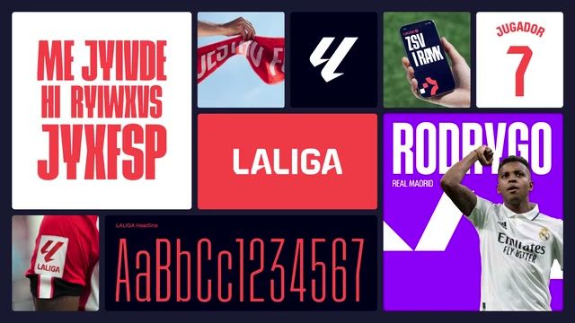 LALIGA brand identity bento
