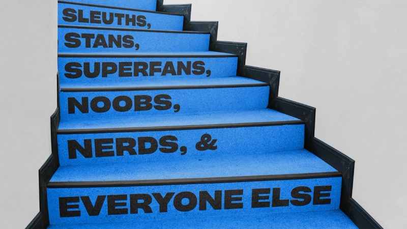 Branded Staircase Typography