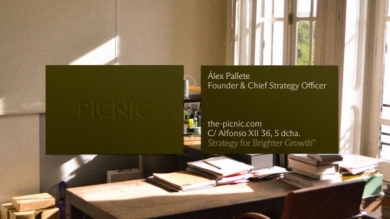 Picnic business cards