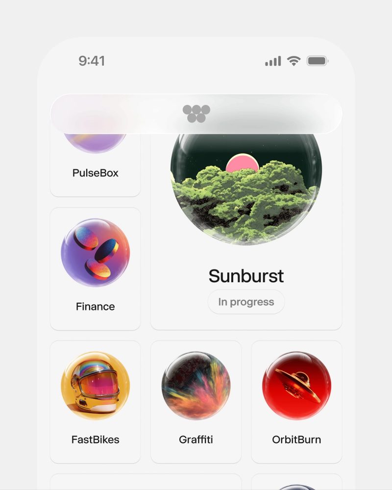 Personal app collection interface