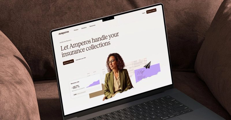 Website hero on laptop