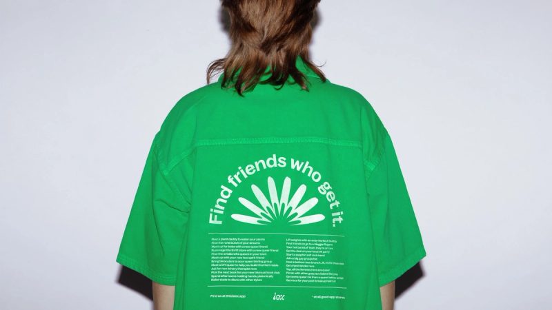 Green T-shirt Back Print