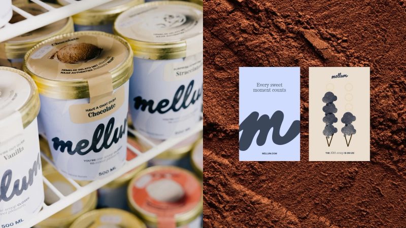 Gelato tubs and loyalty cards