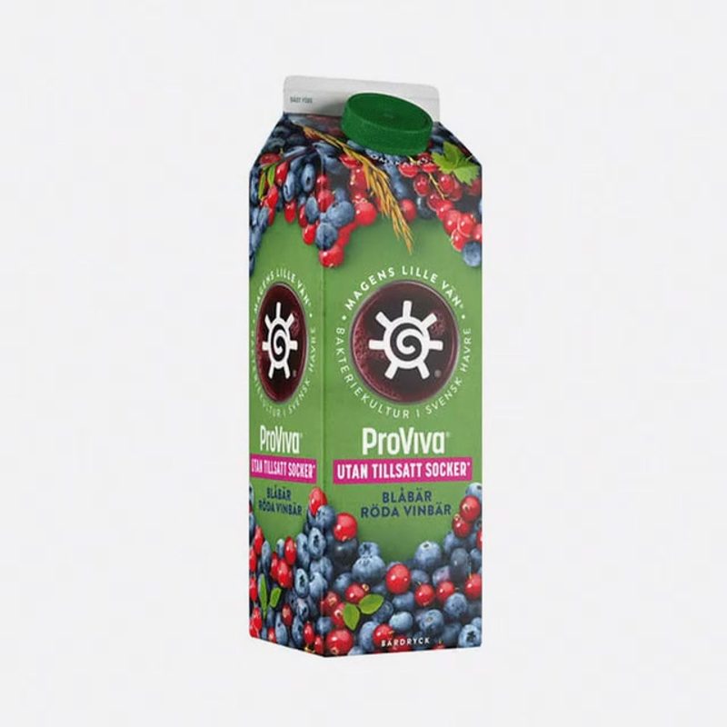 Proviva Process: Carton sketch, brand identity by BVD
