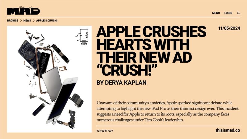 Article page