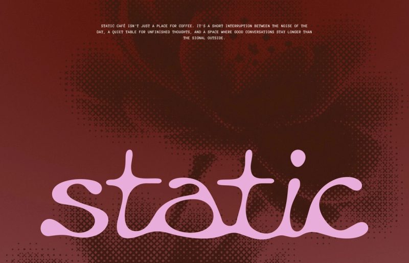 Wordmark on cocoa