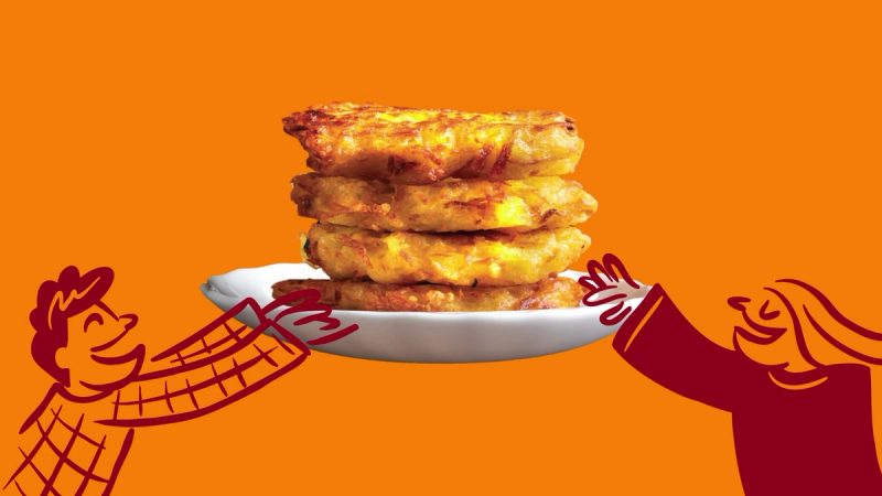 Manischewitz Campaign / Promo: Latke Vignette, rebrand by Jones Knowles Ritchie