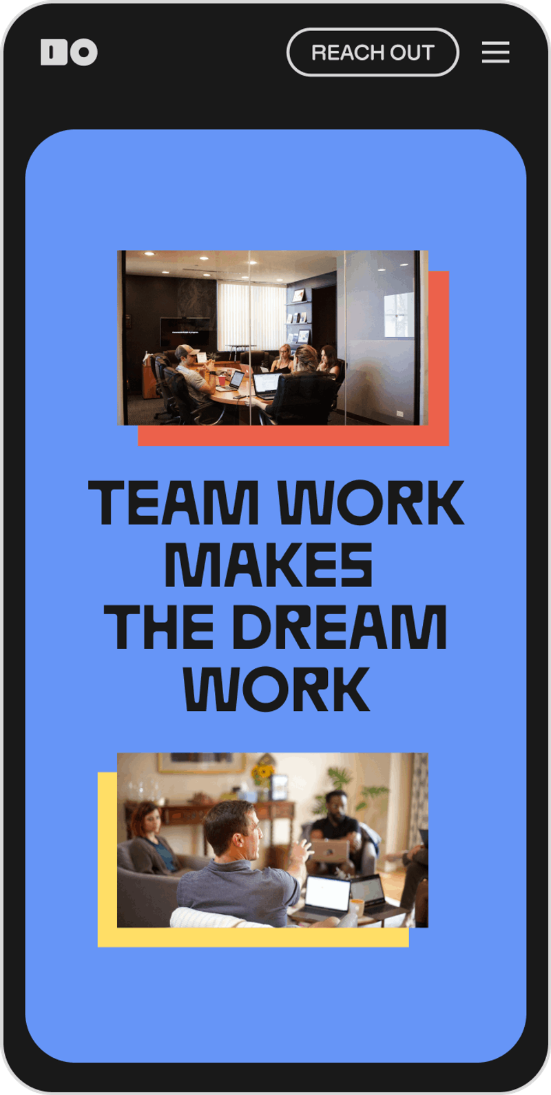 Mobile page